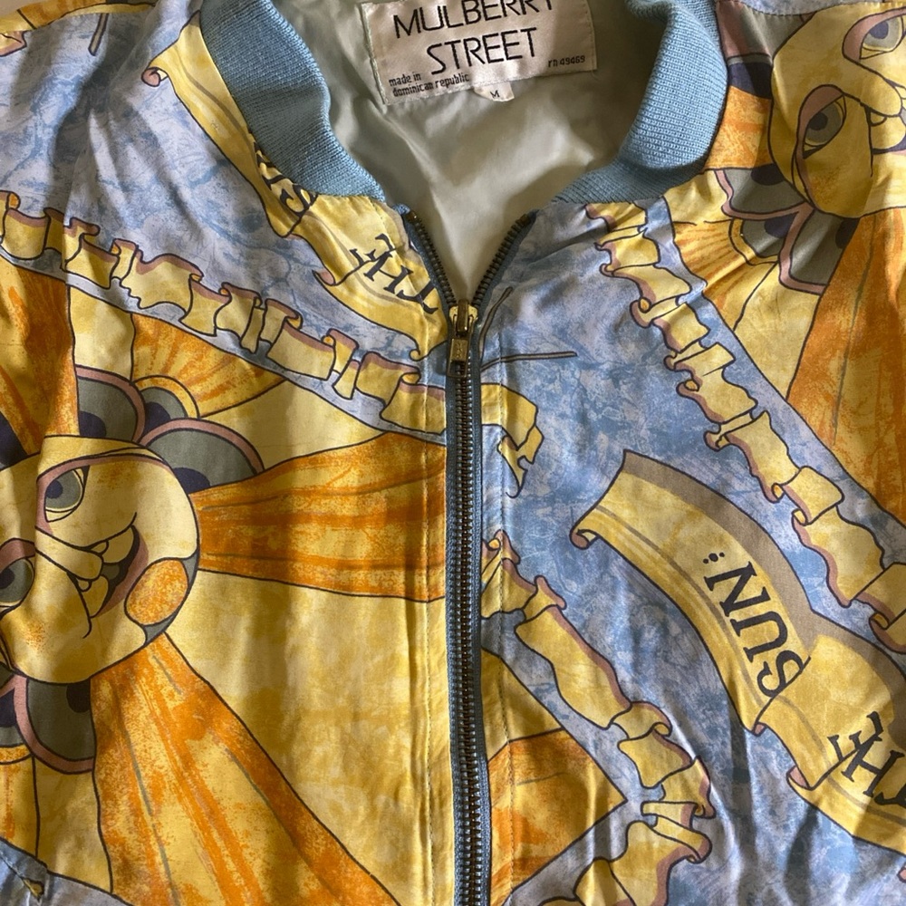 Mulberry Street Light Blue Jacket Med (G3)